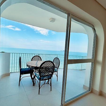 Apartamento Guarujá morro do Maluf de frente ao mar! Exterior foto